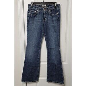 Levi's 518 Jeans Women's 7M (30x30)  Superlow Bootcut Med Wash Denim Low-Rise